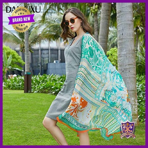 Large 100% Mulberry Silk Pashmina Shawl Wedding Travel Scarf Wrap - Picture 4 of 8